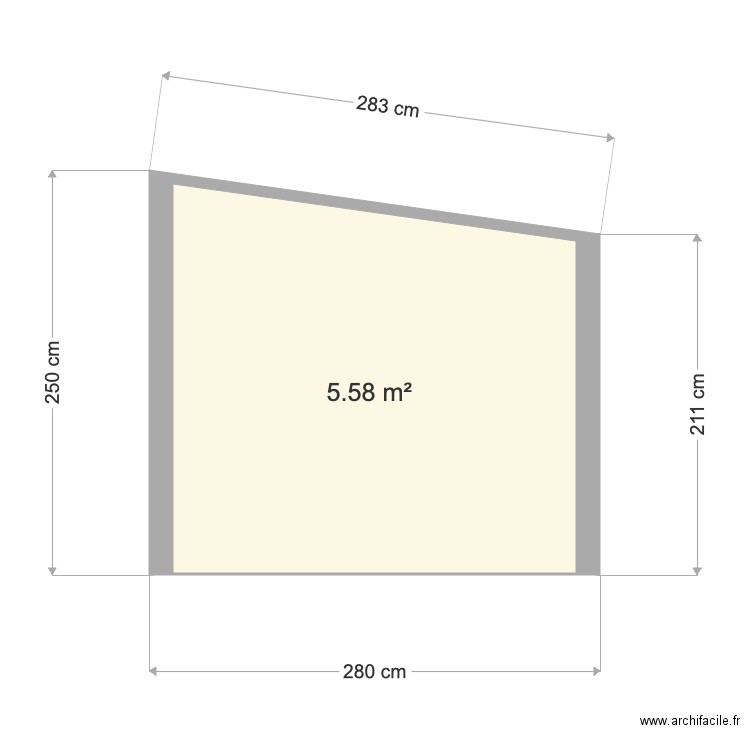 20190905 Projet PIZANT Pignon gauche. Plan de 0 pièce et 0 m2