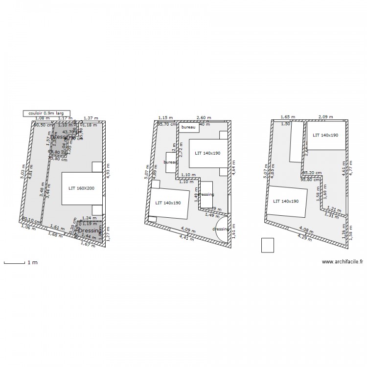 Chambre 3. Plan de 0 pièce et 0 m2