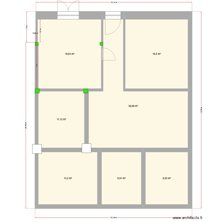 homesweethome rdc. Plan de 0 pièce et 0 m2