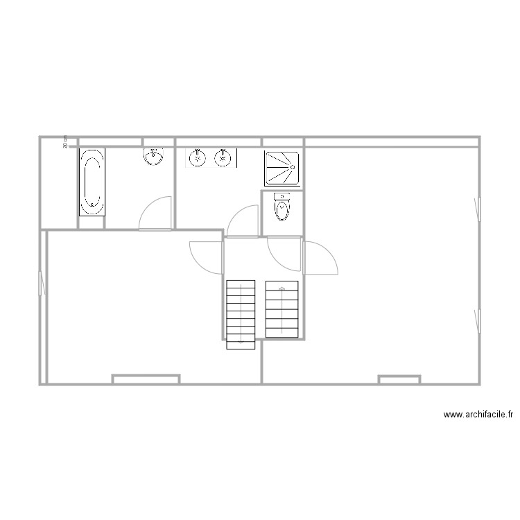 1 pietro 3. Plan de 0 pièce et 0 m2