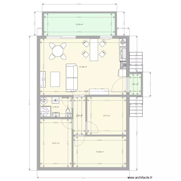 Maison des potier Pierre  Modifi&eacute; 11 02 22. Plan de 