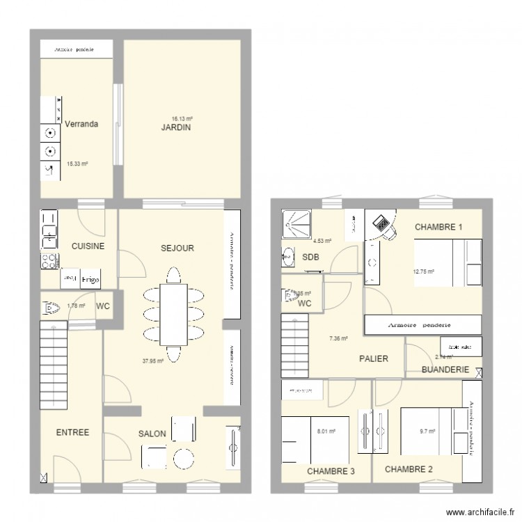 Plan. Plan de 0 pièce et 0 m2
