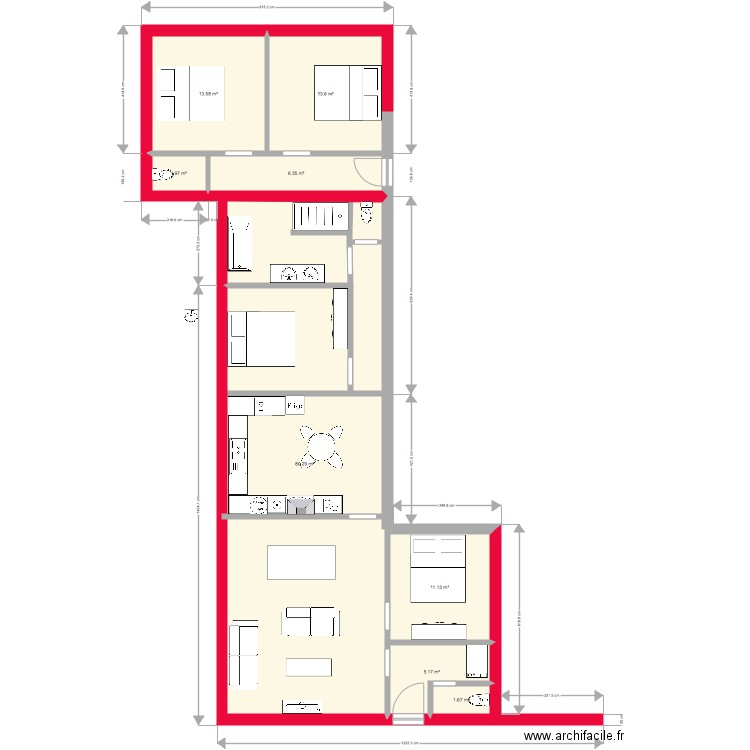 annexe Vedrin 2023. Plan de 0 pièce et 0 m2