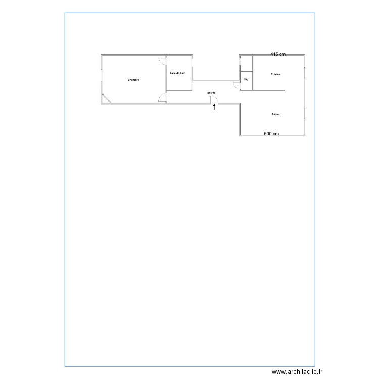 183B 1 . Plan de 0 pièce et 0 m2