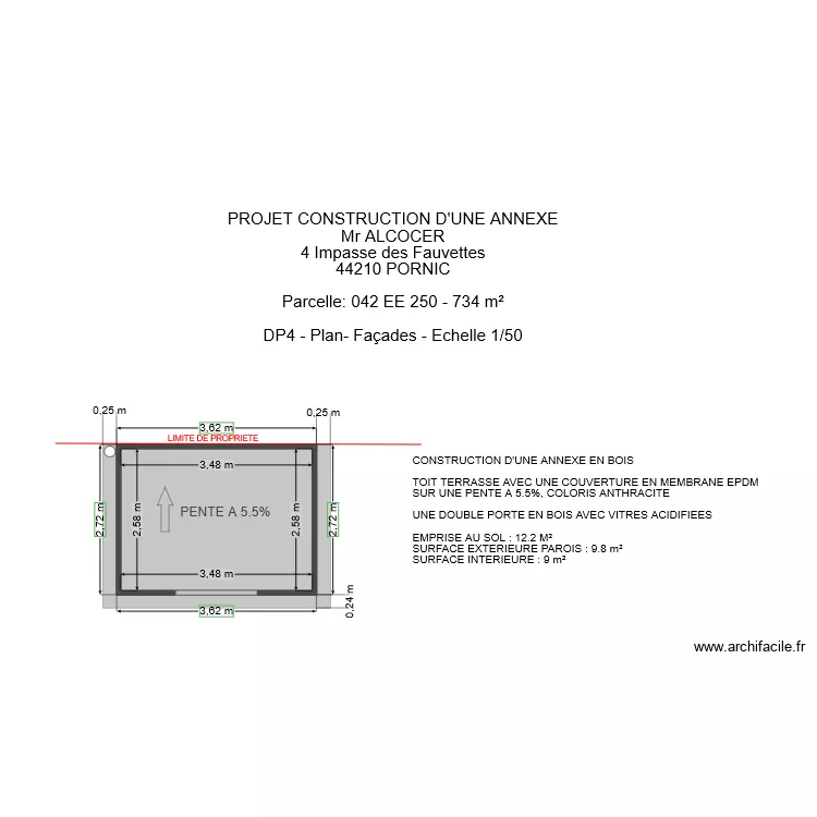 ALCOCER DP4 2/2. Plan de 