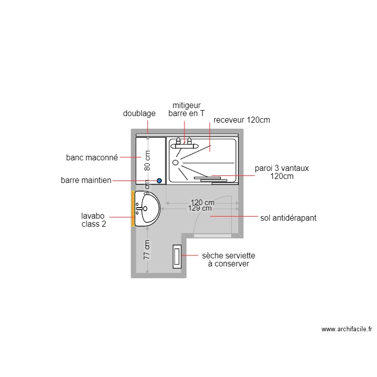 royer . Plan de 0 pièce et 0 m2