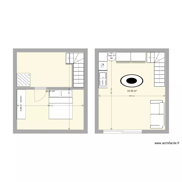 garage 2. Plan de 