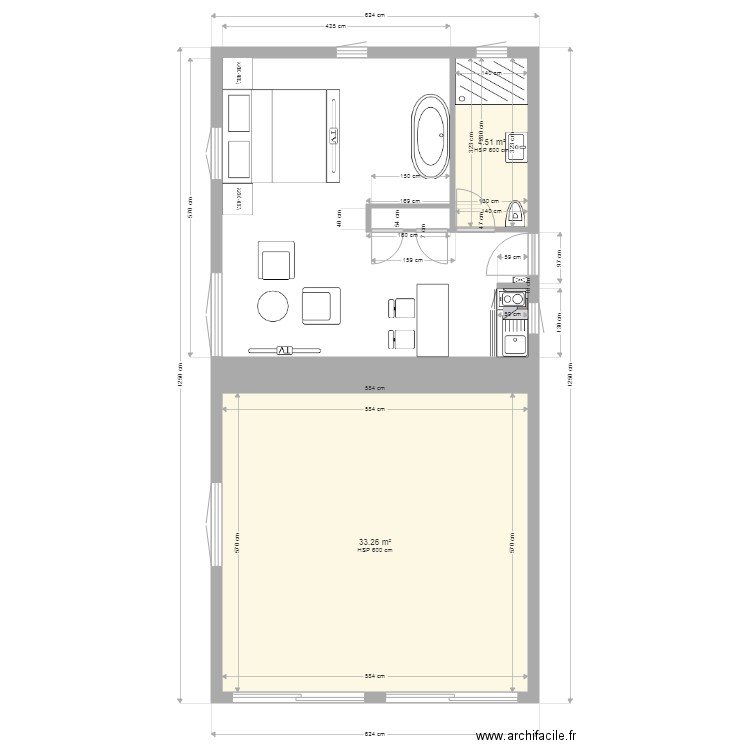 K ET N 2  E. Plan de 0 pièce et 0 m2