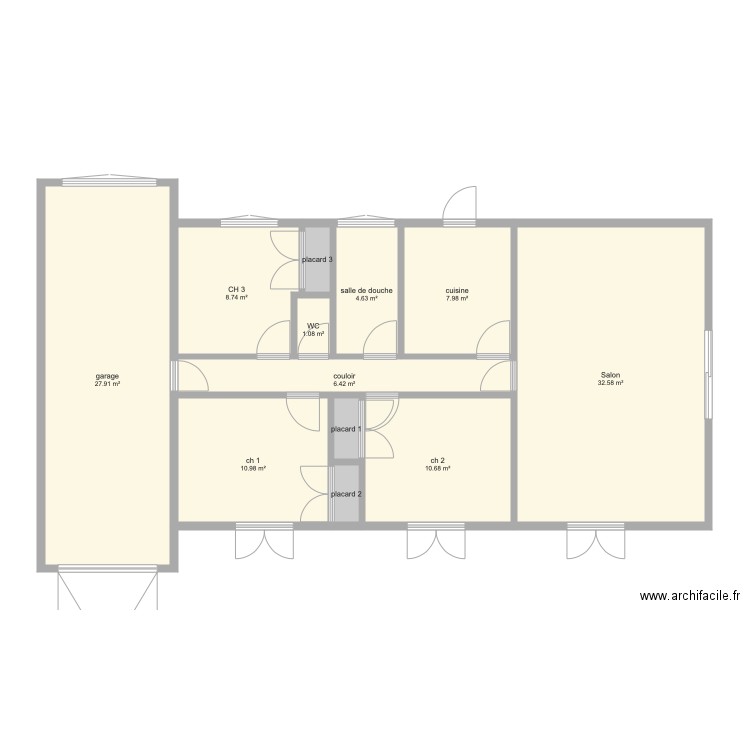 maison vendee 1970 rénové. Plan de 0 pièce et 0 m2