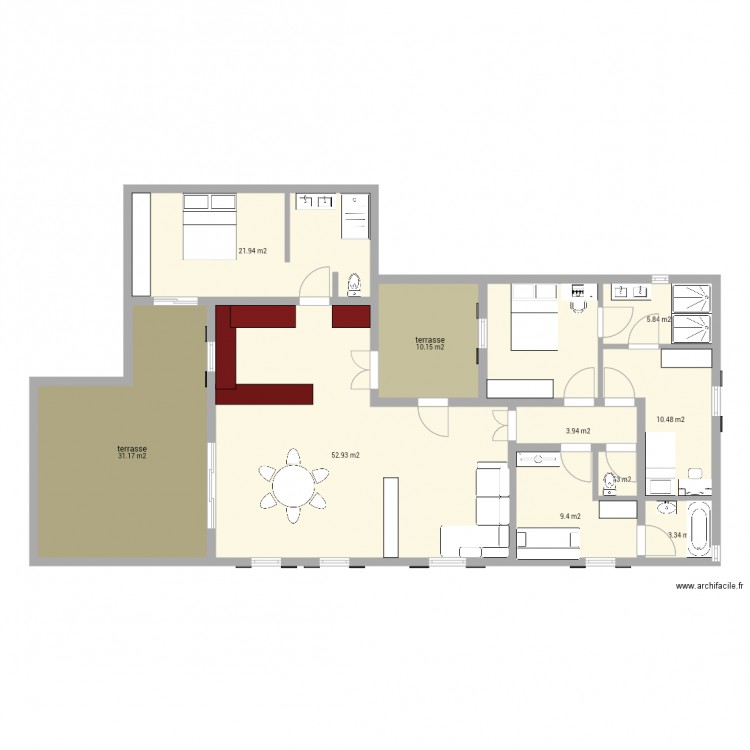 claude973 5. Plan de 0 pièce et 0 m2