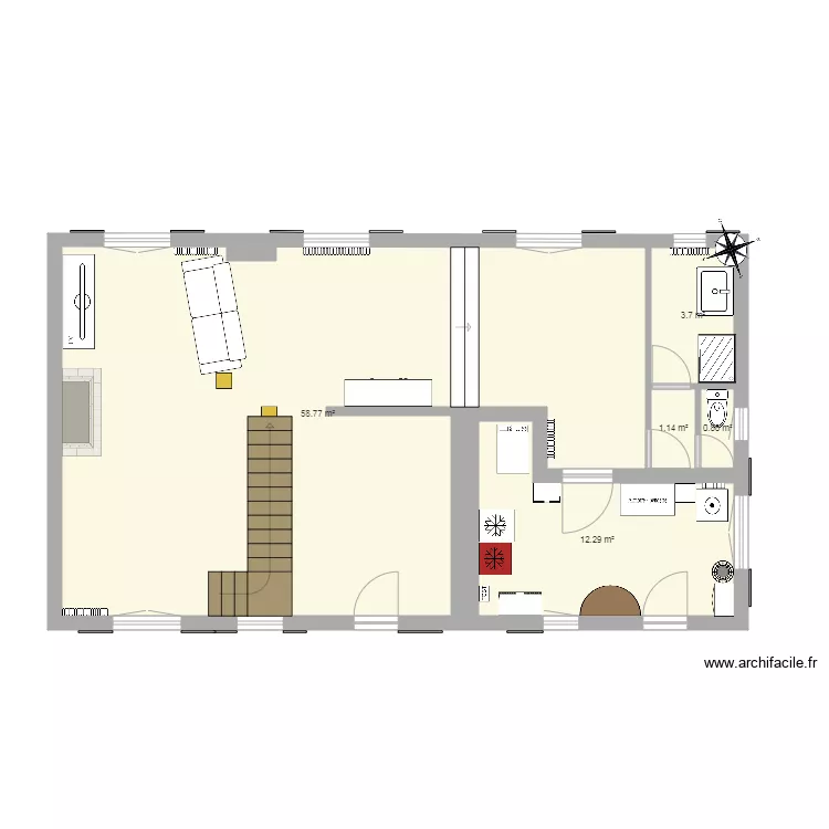 BazainvilleRdc. Plan de 