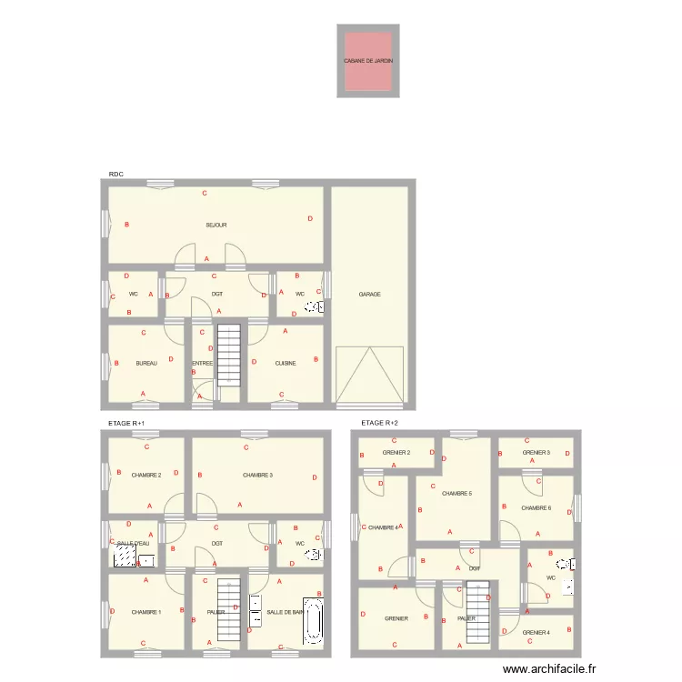 pinson. Plan de pinson. Plan de