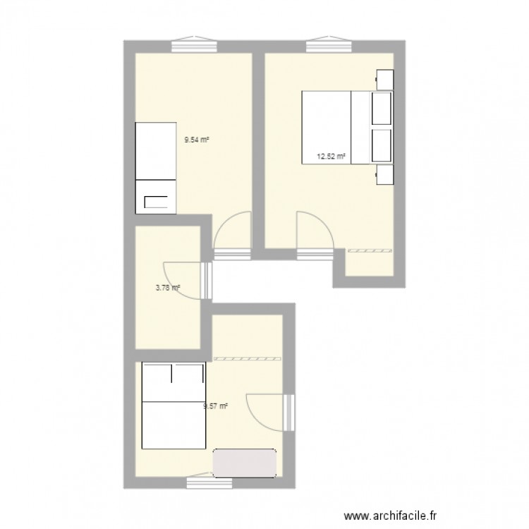 2eme Duplex v2. Plan de 0 pièce et 0 m2