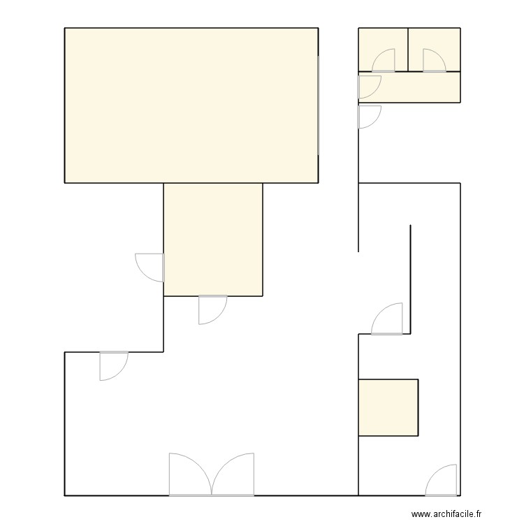 etage 1 SKA. Plan de 0 pièce et 0 m2