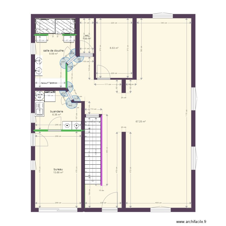 COQUET MONTROND. Plan de 0 pièce et 0 m2