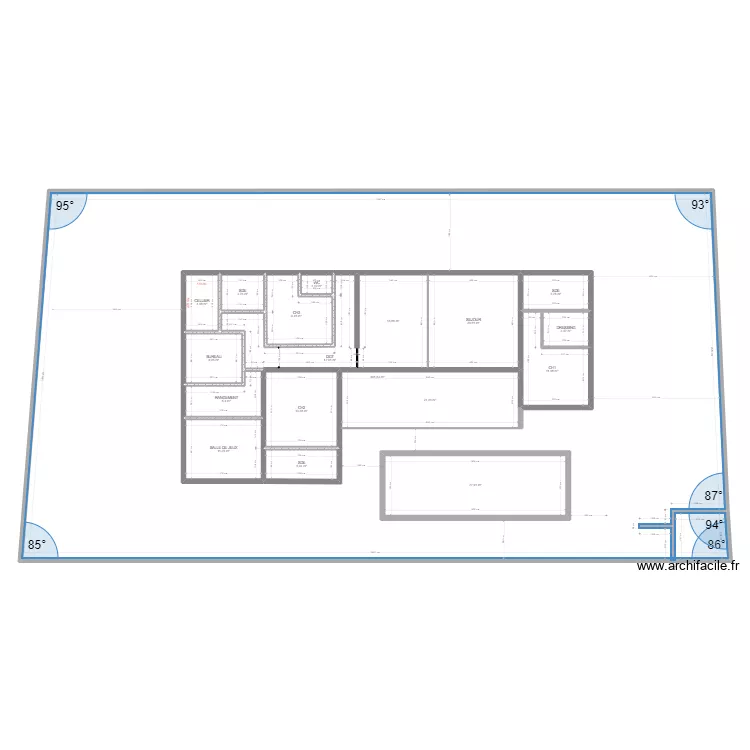 MAISON MESURE 5 MAI. Plan de 