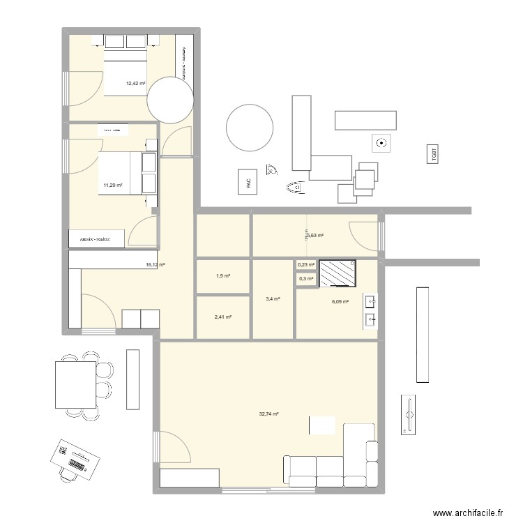 LIGNE BLEUE 44. Plan de 0 pièce et 0 m2