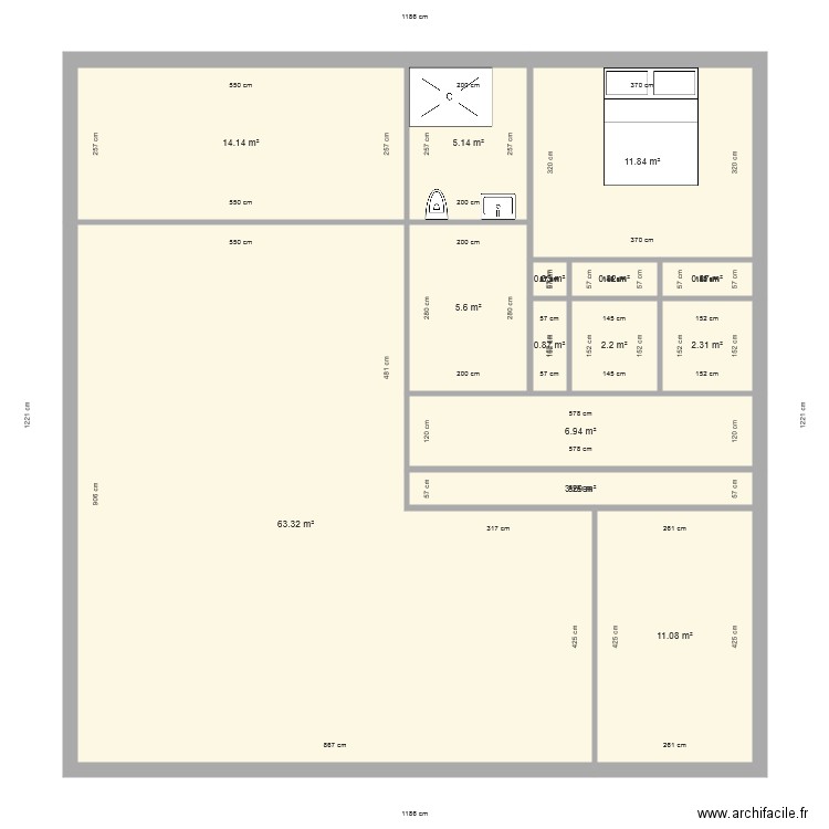 idée maison etage 2020. Plan de 0 pièce et 0 m2