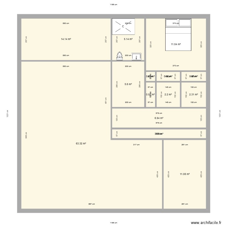 idée maison etage 2020. Plan de 0 pièce et 0 m2