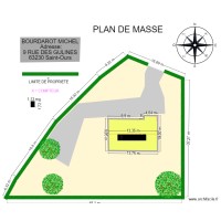  PLAN DE MASSE BOURDAROT