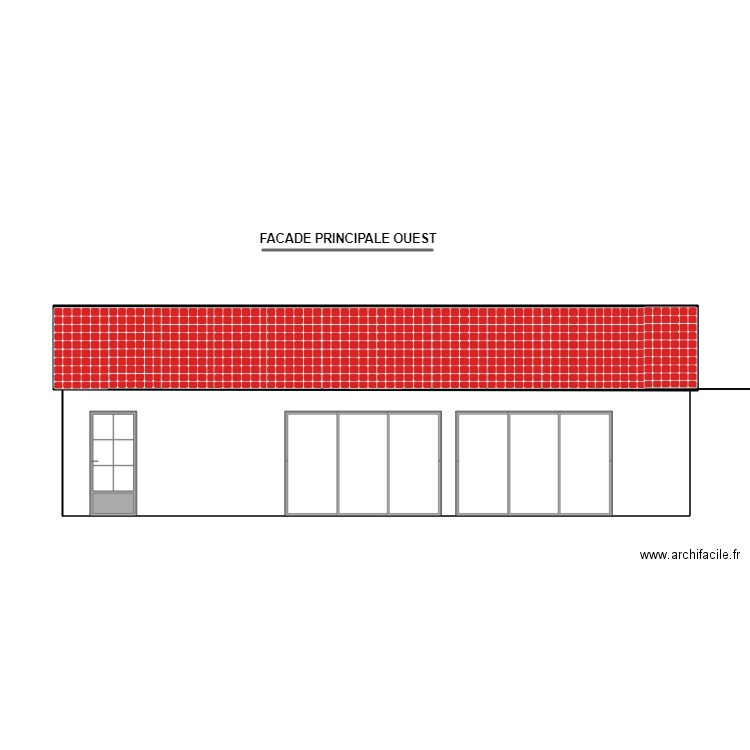 NOUVEAU VRY FACADE PRINCIPALE. Plan de 0 pièce et 0 m2