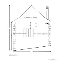 PLAN FACADE NORD