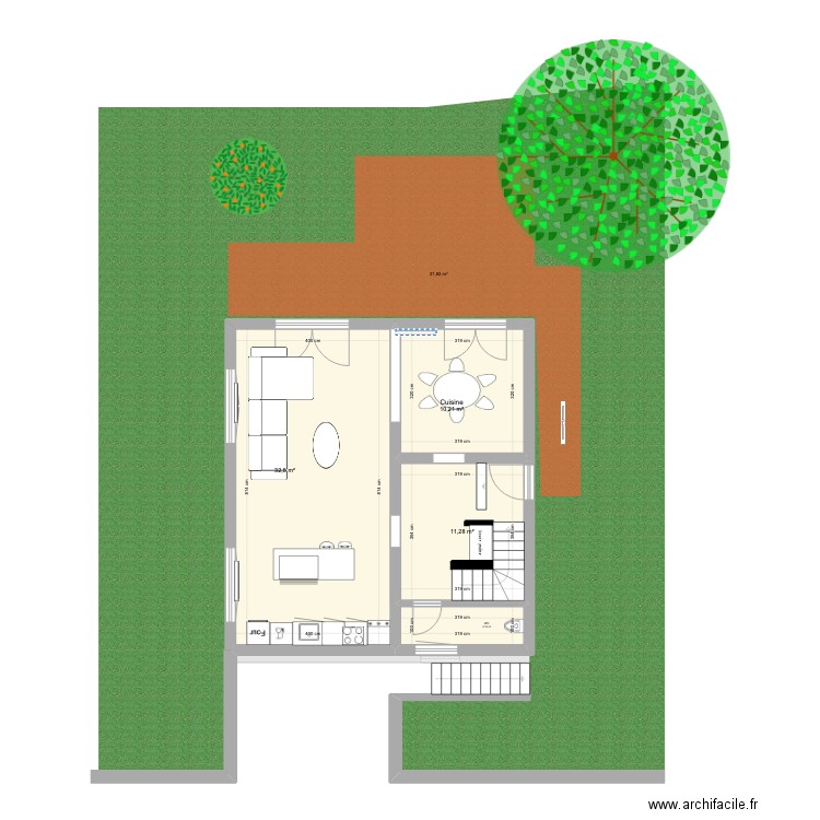 plan validé 1. Plan de 21 pièces et 234 m2