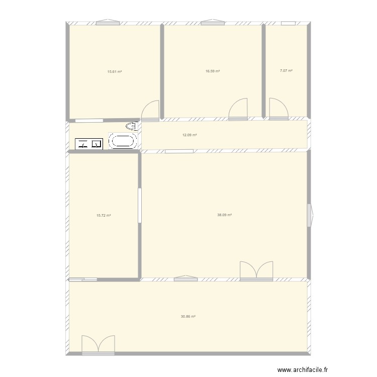 plan castina tsararano. Plan de 0 pièce et 0 m2