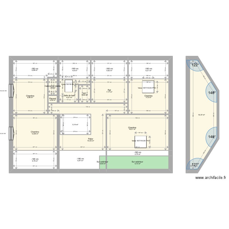 GOULVENT. Plan de 0 pièce et 0 m2