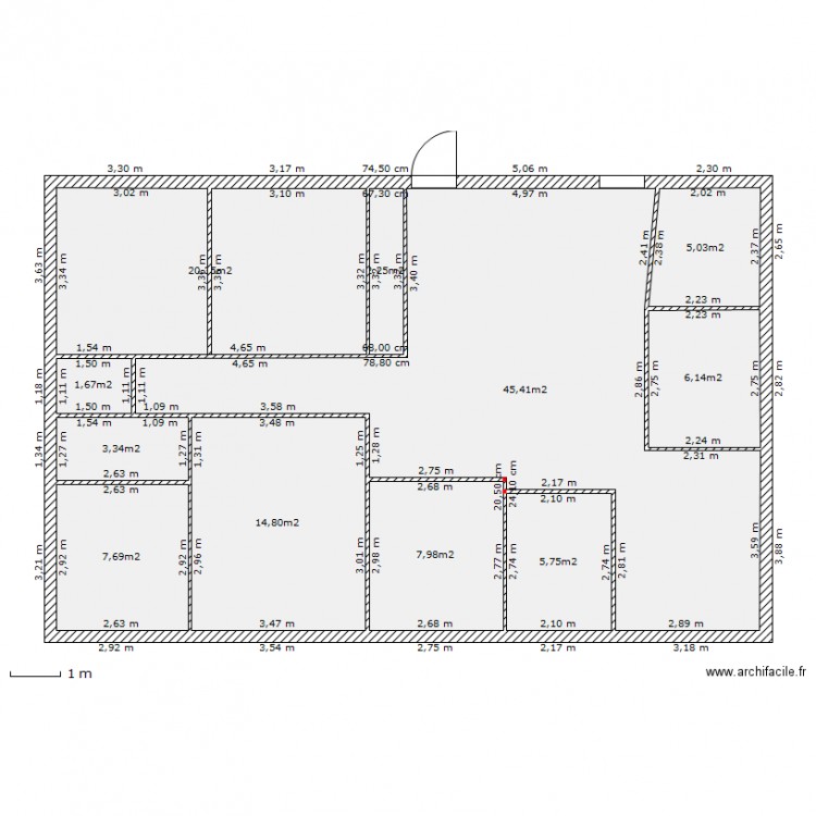 dernier plan. Plan de 0 pièce et 0 m2