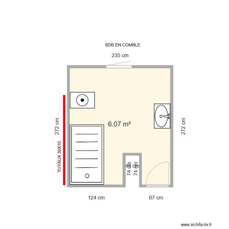 BEAUVOIS MARIE PIERRE . Plan de 0 pièce et 0 m2