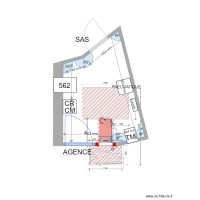 PLAN DE MASSE PROJET ARLES TREBON CS4040 STANDART