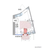 PLAN DE MASSE PROJET ARLES TREBON CS4040 STANDART