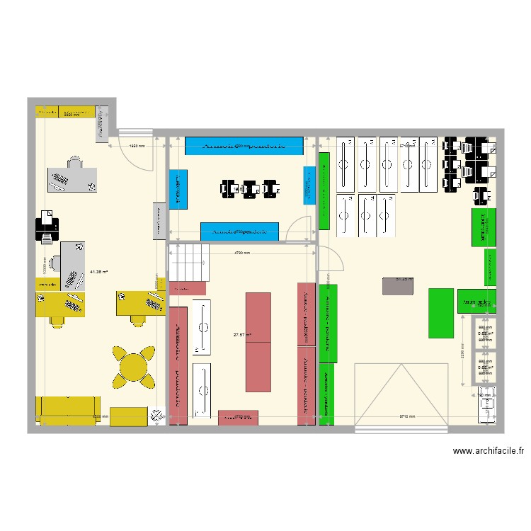 Local F21. Plan de 0 pièce et 0 m2