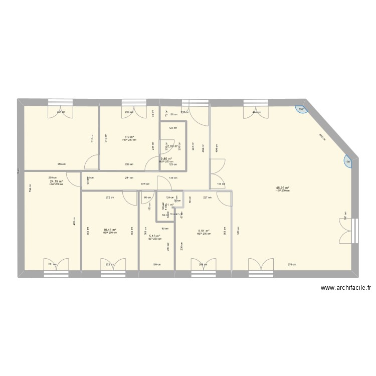 Projet modif partie N 1. Plan de 0 pièce et 0 m2