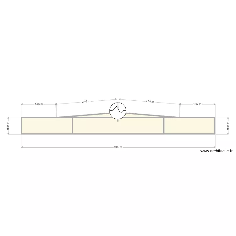 TOIT REST FACE DECO. Plan de 