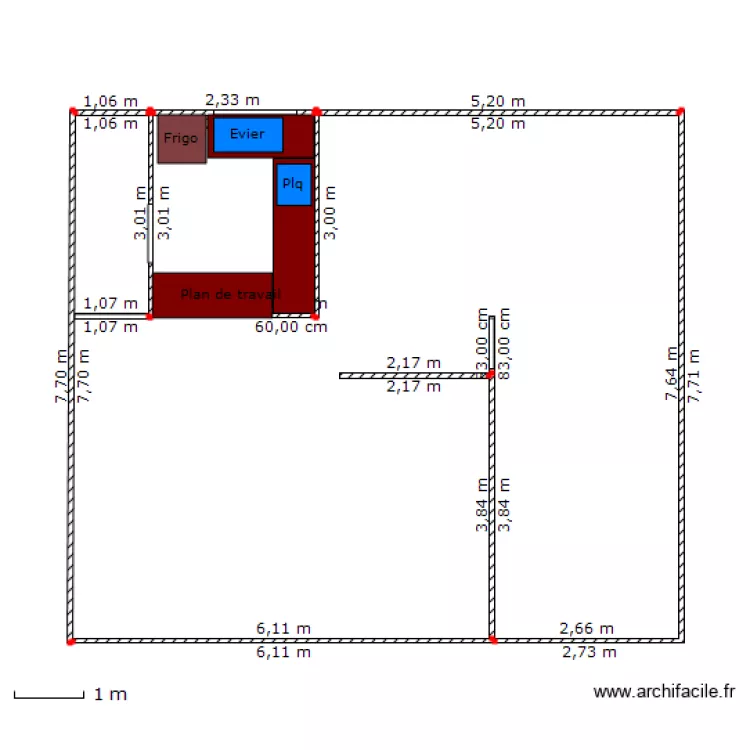 cuisine. Plan de cuisine. Plan de