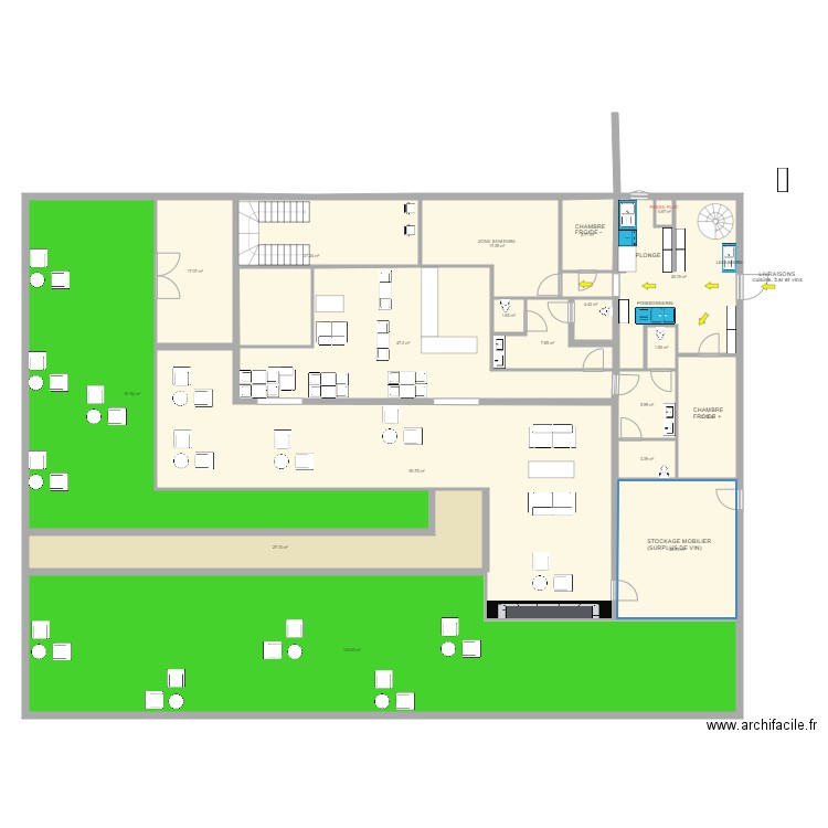 RDC RESTO JULIEN version Max. Plan de 0 pièce et 0 m2