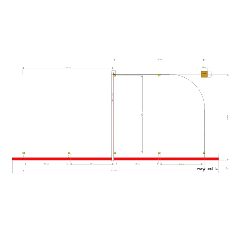 maçonnerie. Plan de 0 pièce et 0 m2