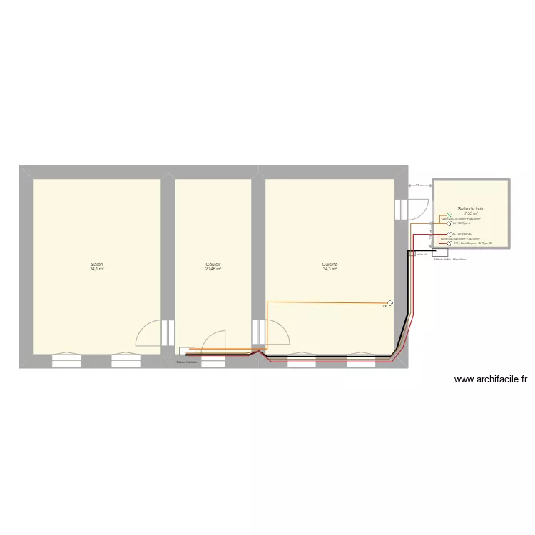 Nicolas Jeanne Niv.0 10mm&sup2; & SdB. Plan de 