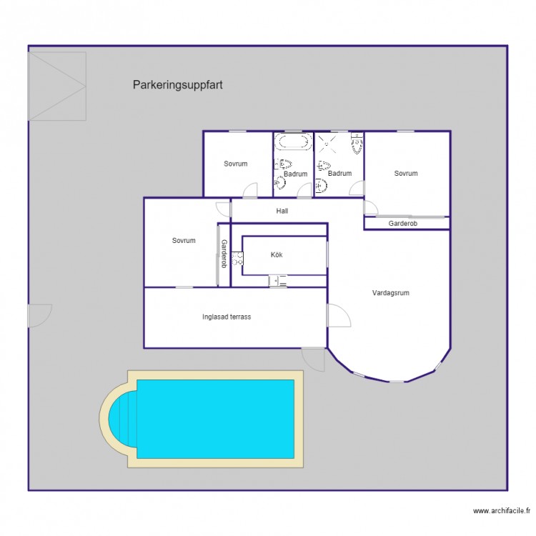 Planritning El Galan. Plan de 0 pièce et 0 m2