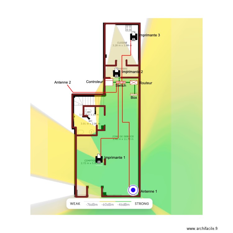 Plan Yacine omada. Plan de 0 pièce et 0 m2