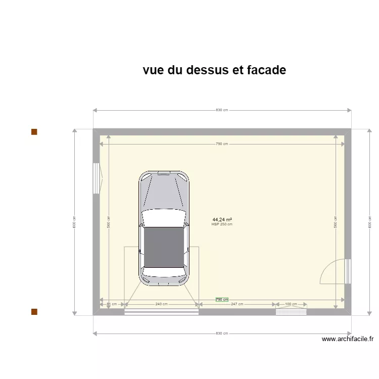 nouveau garage 50m2. Plan de nouveau garage 50m2. Plan de