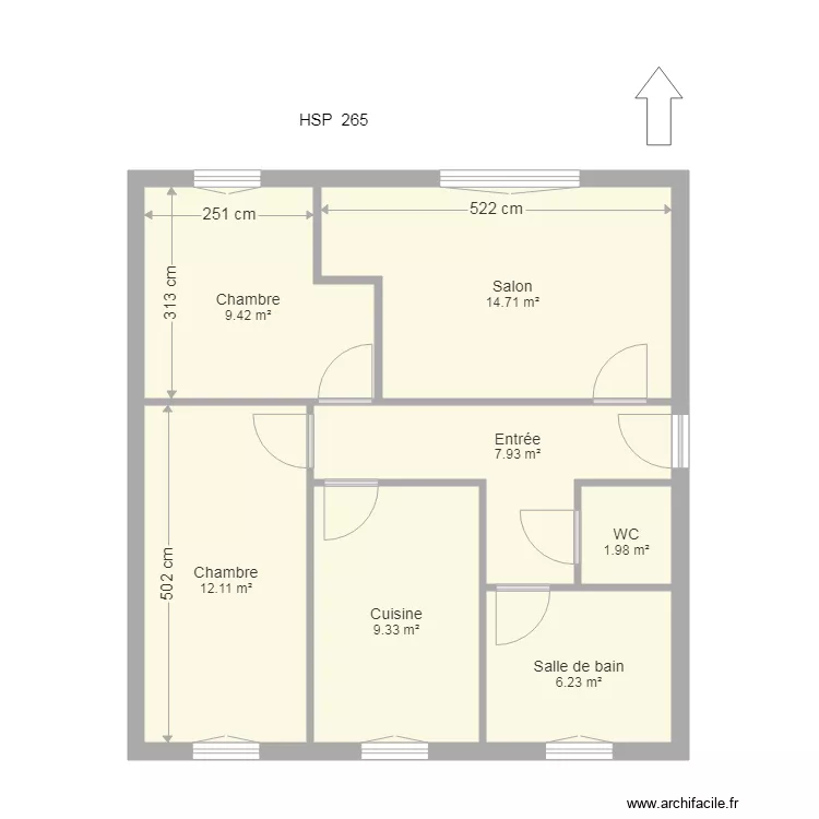 TABAKA. Plan de 