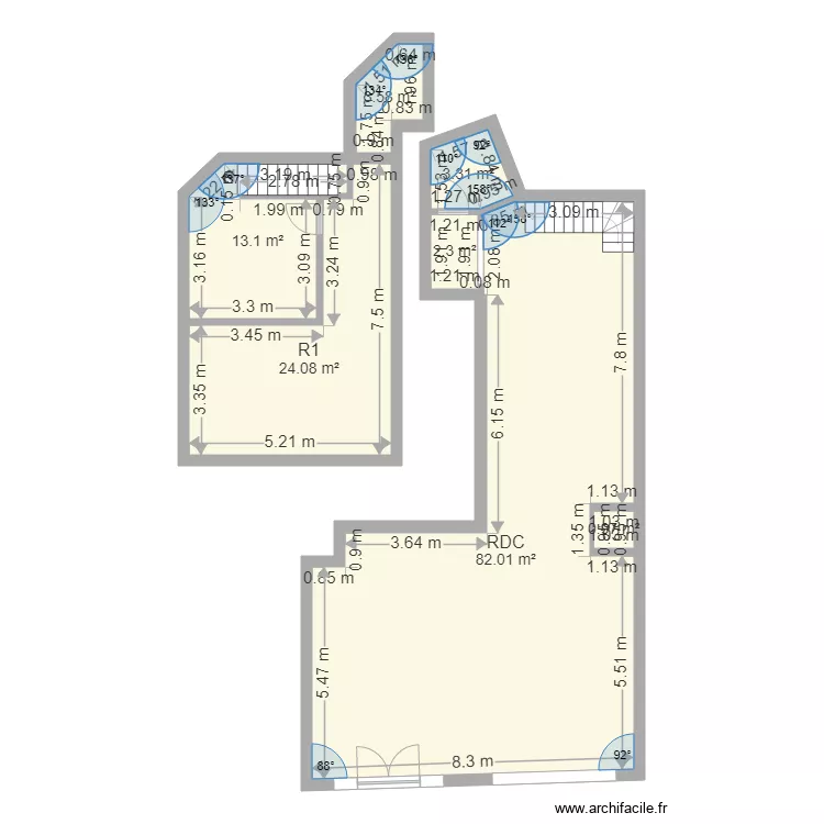 REPEAT  Cours Intedance  RDC. Plan de 