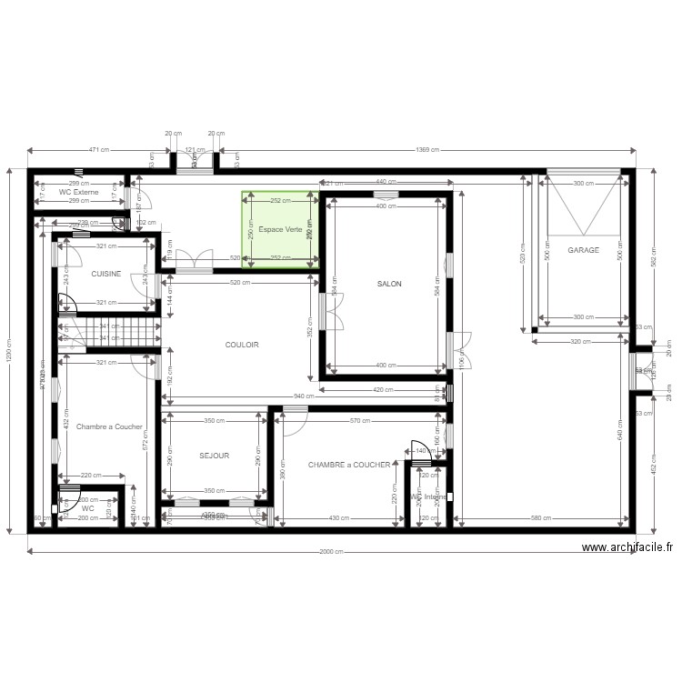 Client Khadija 20x12 V2. Plan de 0 pièce et 0 m2