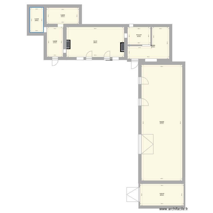 plan actuel . Plan de 0 pièce et 0 m2