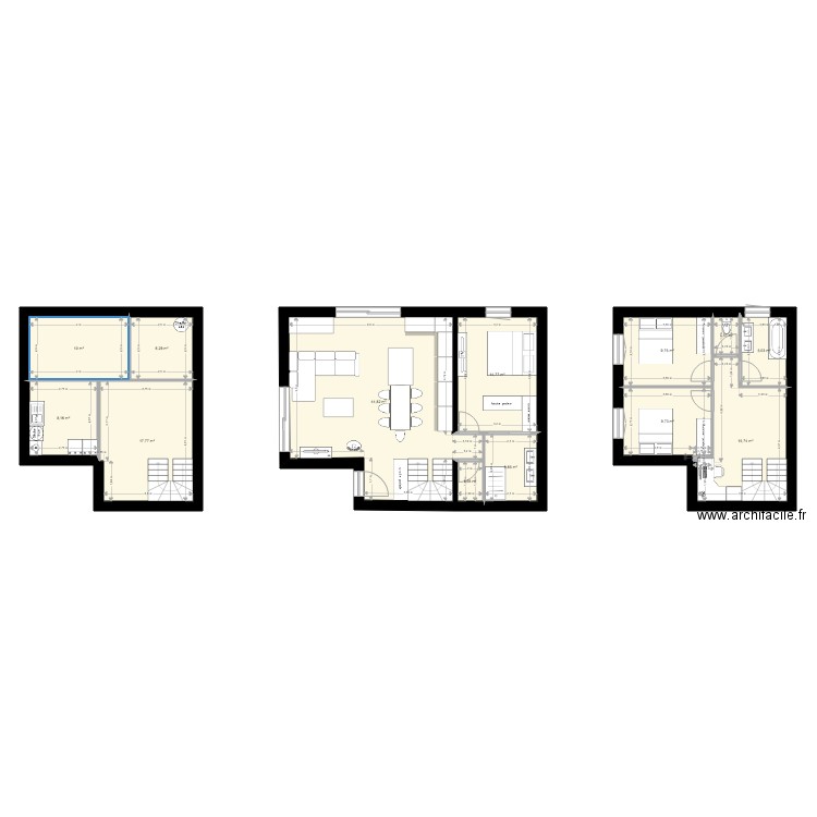 plan maison 4. Plan de 0 pièce et 0 m2