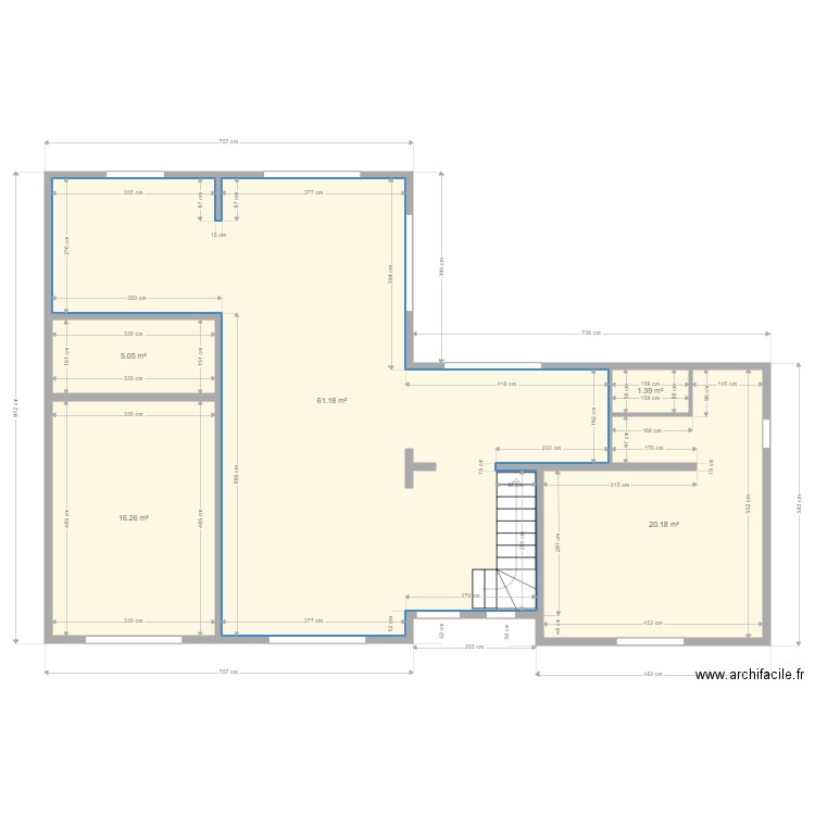 neuville 1. Plan de 0 pièce et 0 m2