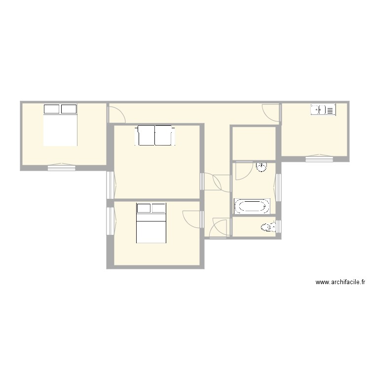 14 bachaumont. Plan de 0 pièce et 0 m2